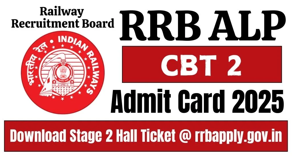 RRB ALP Admit Card 2025